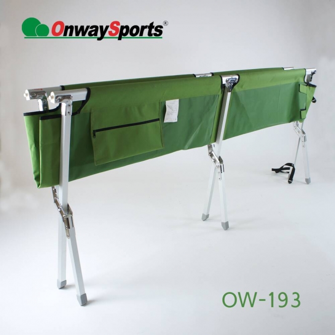 OW-193 Aluminum strong 250kgs portable folding camping bed cot 